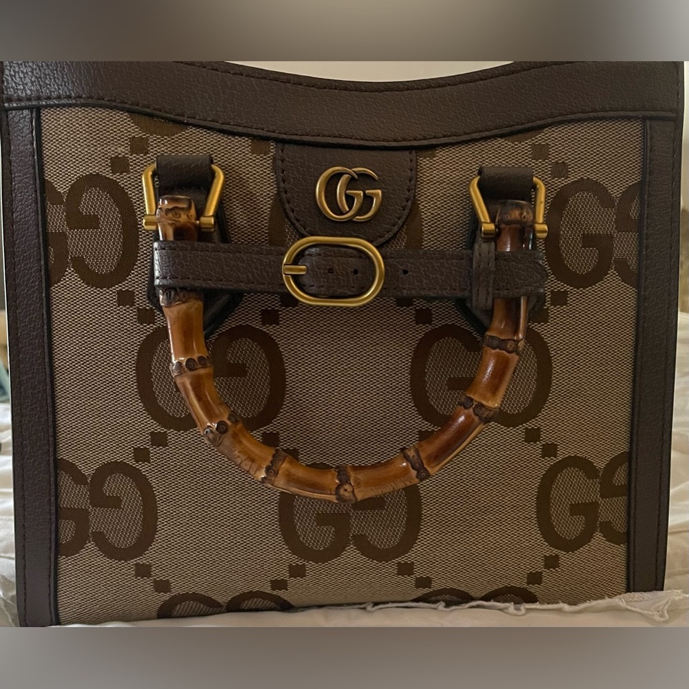 Brown and Tan Crossbody